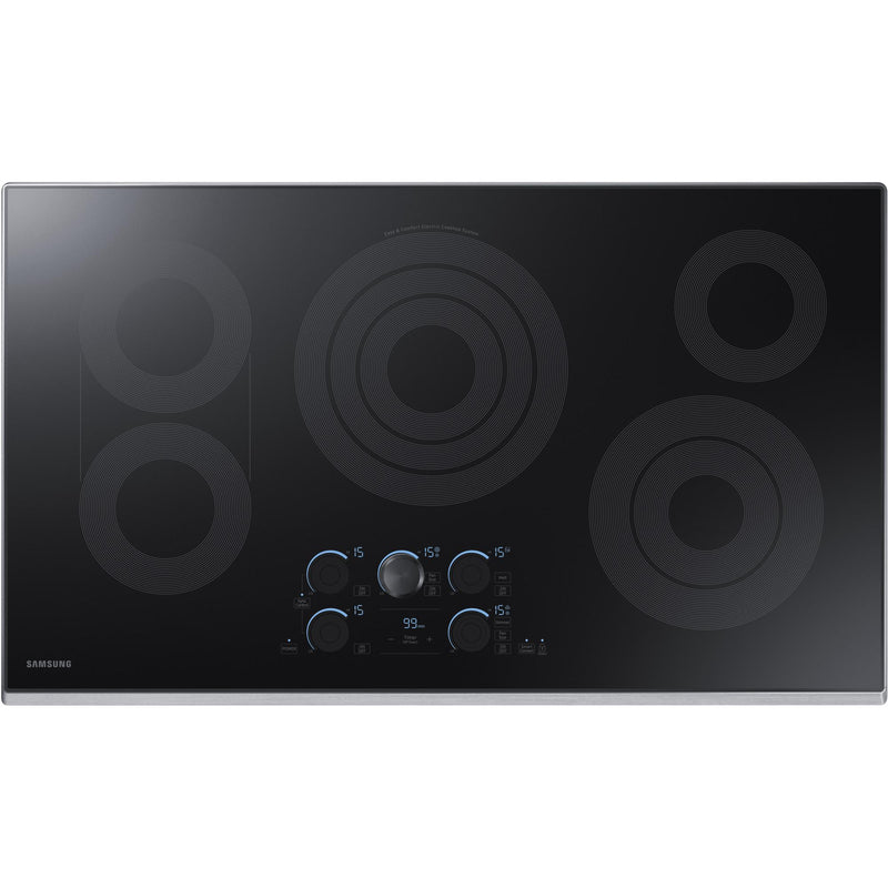  Samsung 36-inch Built-In Electric Cooktop NZ36K7570RS/AA IMAGE 1