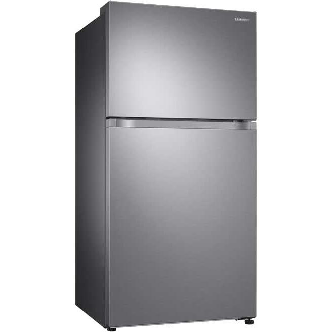  Samsung 13-inch, 21 cu. ft. Top Freezer Refrigerator with Ice RT21M6215SR/AA IMAGE 2