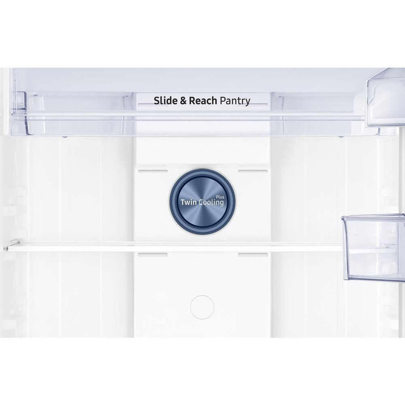  Samsung 29-inch, 18 cu. ft. Top Freezer Refrigerator with Interior Ice Maker RT18M6215SR/AA IMAGE 4
