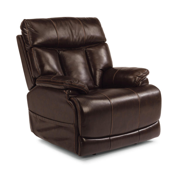 Flexsteel Clive Power Leather Match Recliner 1595-50PH-375-70 IMAGE 1
