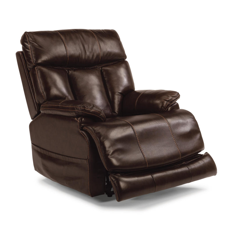 Flexsteel Clive Power Leather Match Recliner 1595-50PH-375-70 IMAGE 3