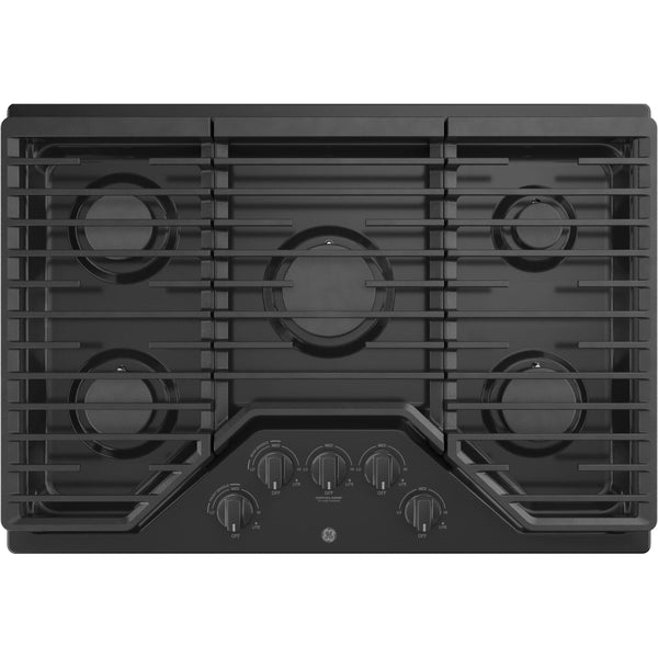 GE 30-inch Built-In gas Cooktop JGP5030DLBB IMAGE 1