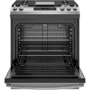 GE 30-inch Slide-In Gas Range JGSS66SELSS IMAGE 3