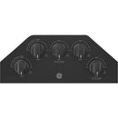 GE 36-inch Built-In Gas Cooktop JGP5036DLBB IMAGE 2