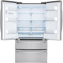 LG 36-inch, 27.8 cu.ft. Freestanding French 4-Door Refrigerator with Slim SpacePlus® Ice System LMXS28626S IMAGE 4