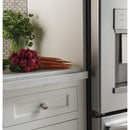 GE Profile 36-inch, 22.2 cu.ft. Counter-Depth French 3-Door Refrigerator with Water and Ice Dispensing System PYE22KBLTS IMAGE 12