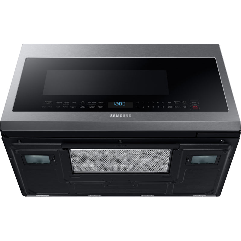  Samsung 30-inch, 2.1 cu.ft. Over-the-Range Microwave Oven with Ventilation System ME21M706BAS/AA IMAGE 8