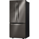 LG 30-inch, 21 cu.ft. Freestanding French 3-Door Refrigerator with Smart Cooling® System LFCS22520D IMAGE 3