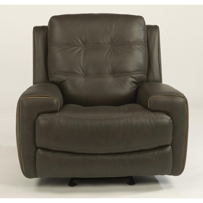 Flexsteel Wicklow Power Glider Leather Match Recliner 1681-54PH 326-70 IMAGE 1