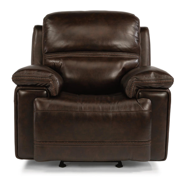Flexsteel Fenwick Power Glider Leather Recliner 1659 54PH 204 70