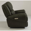Flexsteel Nance Power Glider Leather Match Recliner 1179-54PH 450-00 IMAGE 4