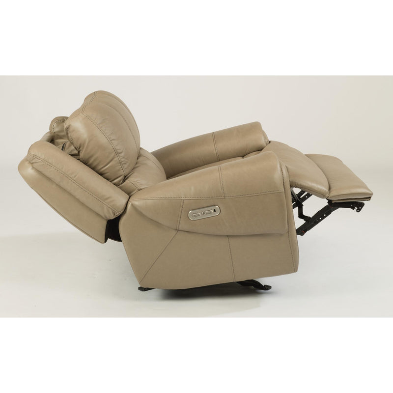 Flexsteel Nance Power Glider Leather Match Recliner 1179-54PH 450-82 IMAGE 5