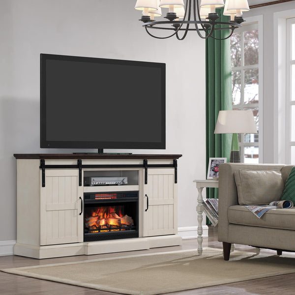 Classic Flame Hogan Freestanding Electric Fireplace 26MM90273-W476 IMAGE 1