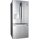 LG 30-inch, 21.8 cu.ft. Freestanding French 3-Door Refrigerator with Smart Cooling® System LFDS22520S IMAGE 2