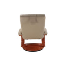 Mac Motion Chairs Hamar Swivel Leather Recliner 54-LO3-32-103-CP IMAGE 5