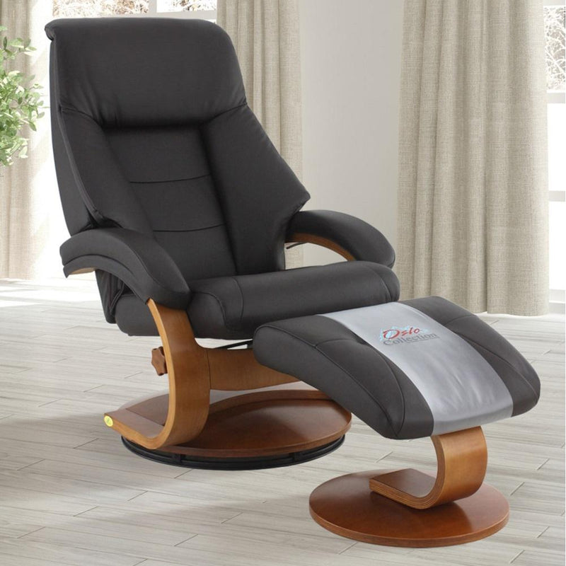 Mac Motion Chairs Mandal Swivel Leather Recliner 58-LO3-40-103 IMAGE 6