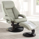 Mac Motion Chairs Mandal Swivel Leather Recliner 58-LO3-42-625 IMAGE 1