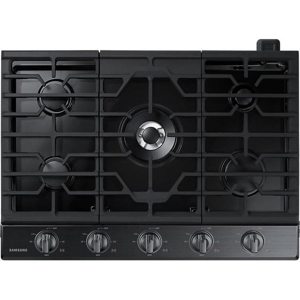  Samsung 30-inch, Built-in Gas Cooktop with Wi-Fi Connectivity NA30N6555TG/AA IMAGE 1