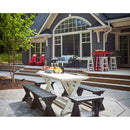 C.R. Plastic Products Outdoor Seating Stools C23-09 IMAGE 2