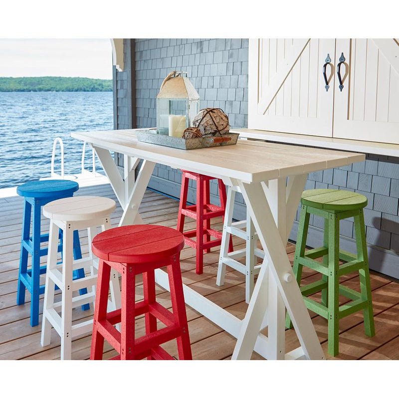C.R. Plastic Products Outdoor Seating Stools C23-09 IMAGE 3