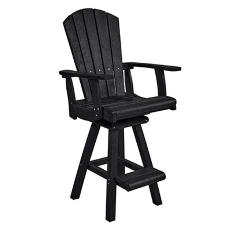 C.R. Plastic Products Outdoor Seating Stools C25-14 IMAGE 1