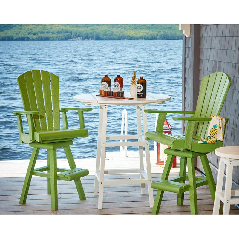 C.R. Plastic Products Outdoor Seating Stools C25-14 IMAGE 2