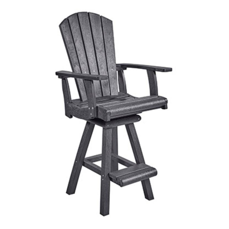 C.R. Plastic Products Outdoor Seating Stools C25-18 IMAGE 1