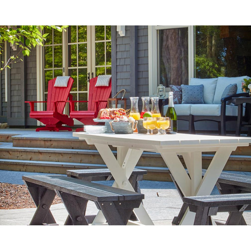 C.R. Plastic Products Outdoor Tables Picnic Tables T52-01 IMAGE 2