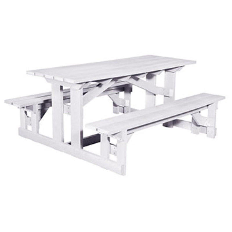 C.R. Plastic Products Outdoor Tables Picnic Tables T52-02 IMAGE 1