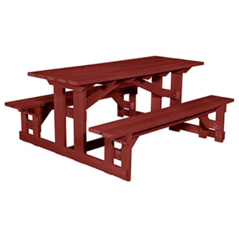 C.R. Plastic Products Outdoor Tables Picnic Tables T52-05 IMAGE 1