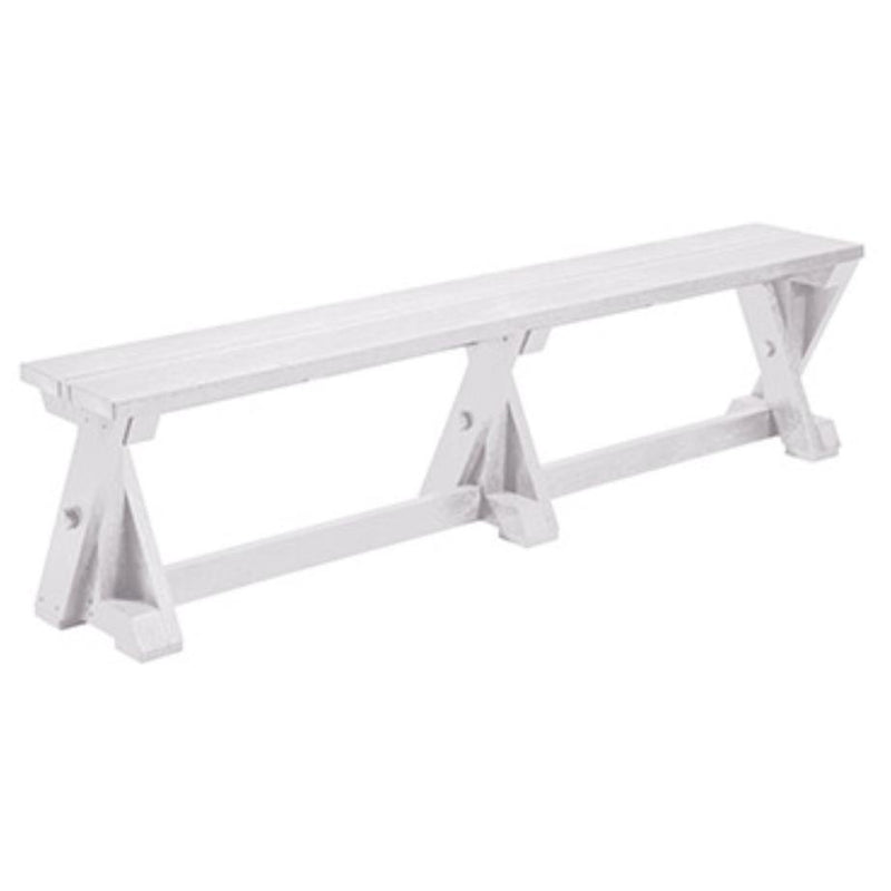 C.R. Plastic Products Outdoor Seating Benches B201-02 IMAGE 1