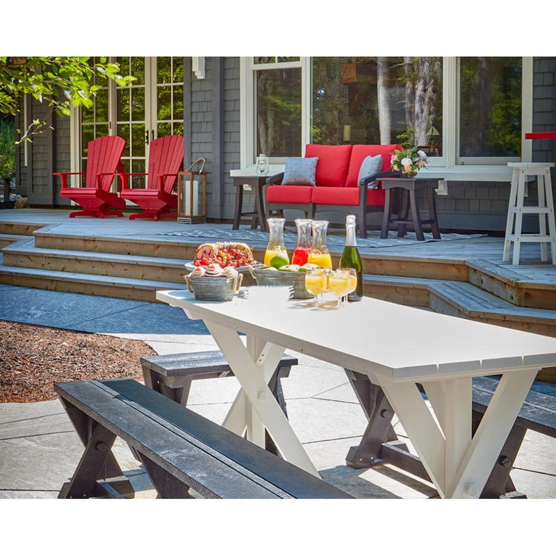 C.R. Plastic Products Outdoor Seating Benches B201-09 IMAGE 2