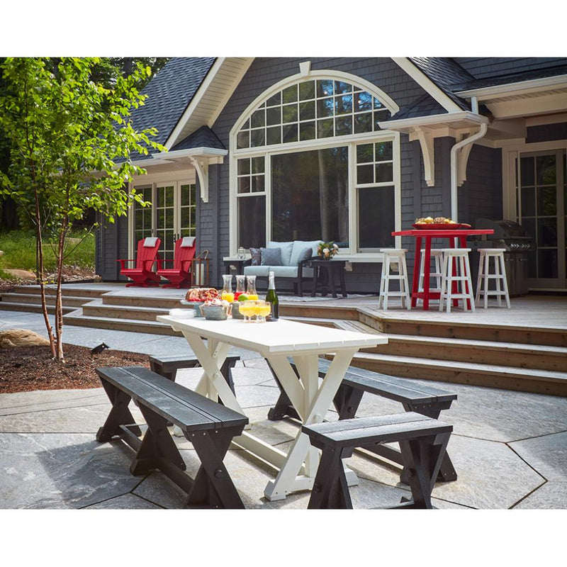 C.R. Plastic Products Outdoor Seating Benches B201-09 IMAGE 3