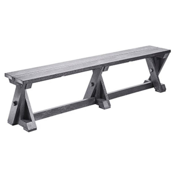 C.R. Plastic Products Outdoor Seating Benches B201-18 IMAGE 1