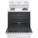 Hotpoint 30-inch Freestanding Electric Range RBS160DMWW IMAGE 2