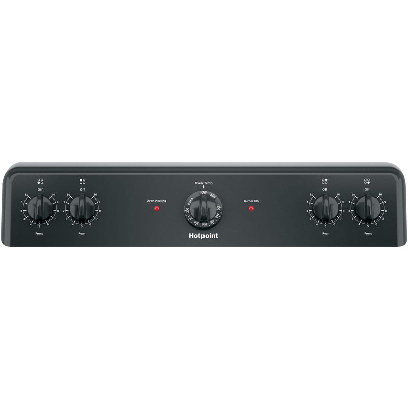 Hotpoint 30-inch Freestanding Electric Range RBS160DMBB IMAGE 4