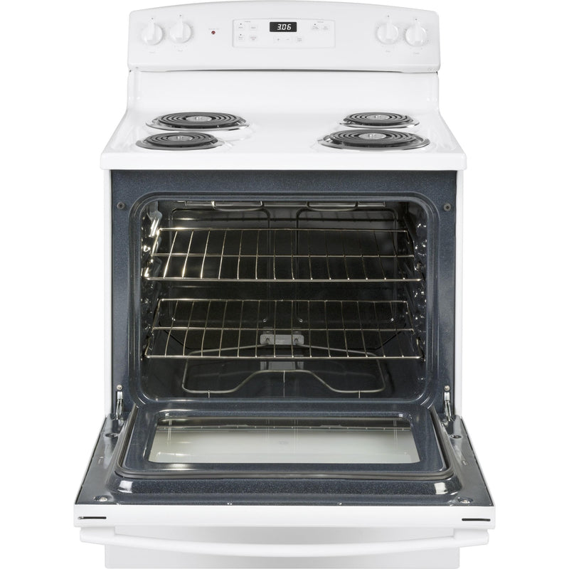 GE 30-inch Freestanding Electric Range JBS360DMWW IMAGE 4