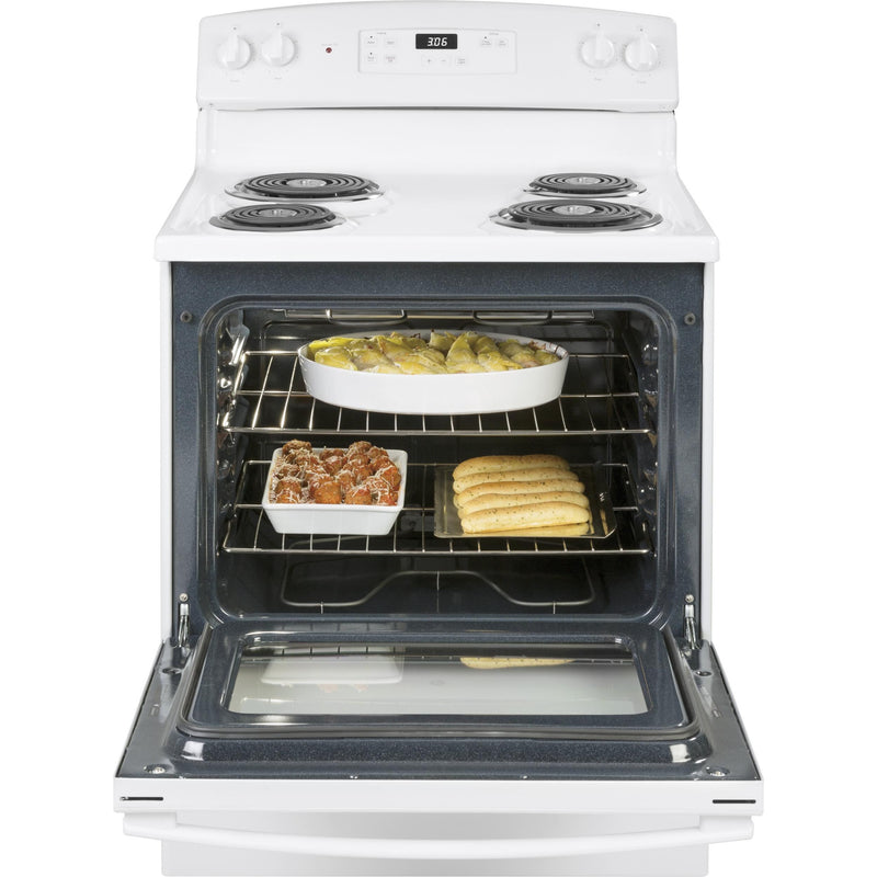 GE 30-inch Freestanding Electric Range JBS360DMWW IMAGE 5