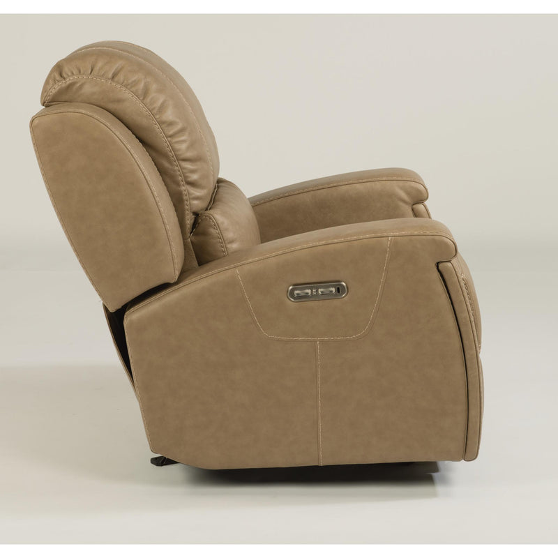 Flexsteel Asher Power Glider Leather Recliner 1692-54PH-186-80 IMAGE 3