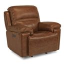 Flexsteel Fenwick Power Glider Leather Recliner 1659-54PH-204-72 IMAGE 2