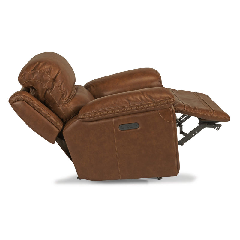 Flexsteel Fenwick Power Glider Leather Recliner 1659-54PH-204-72 IMAGE 5