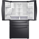  Samsung 36-inch, 28 cu.ft. Freestanding French 4-Door Refrigerator RF28R7201SG/AA IMAGE 6