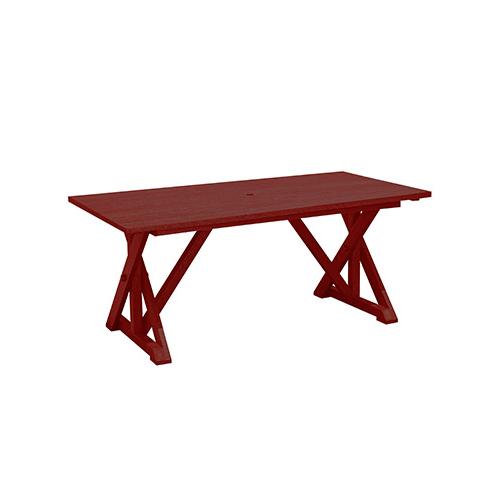 C.R. Plastic Products Outdoor Tables Dining Tables T203-05 IMAGE 1