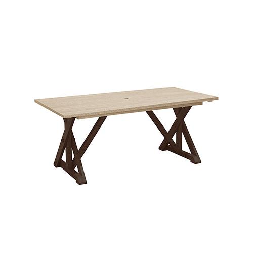 C.R. Plastic Products Outdoor Tables Dining Tables T203-14-07 IMAGE 1