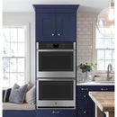 GE 27-inch, 8.6 cu.ft. Built-in Double Wall Oven with Wi-Fi Connectivity JKD3000SNSS IMAGE 13