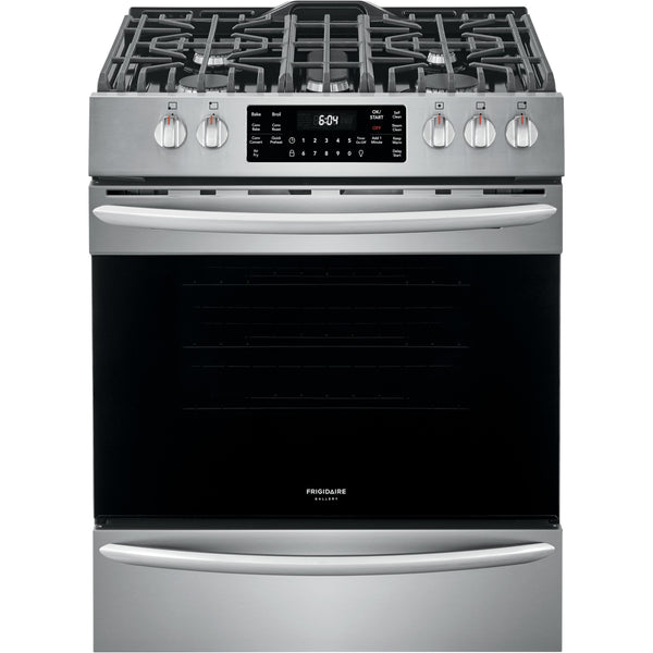 Frigidaire Gallery 30-inch Gas Range with Air Fry Technology FGGH3047VF IMAGE 1