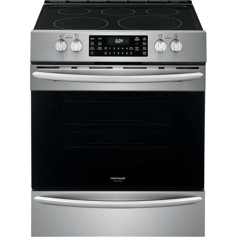 Frigidaire Gallery 30-inch Freestanding Electric Range with SpaceWise® Triple Expandable Element FGEH3047VF IMAGE 1