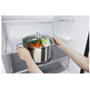 LG 28-inch, 14.7 cu.ft. Counter-Depth Bottom Freezer Refrigerator with Multi-Air Flow Cooling LBNC15231V IMAGE 7