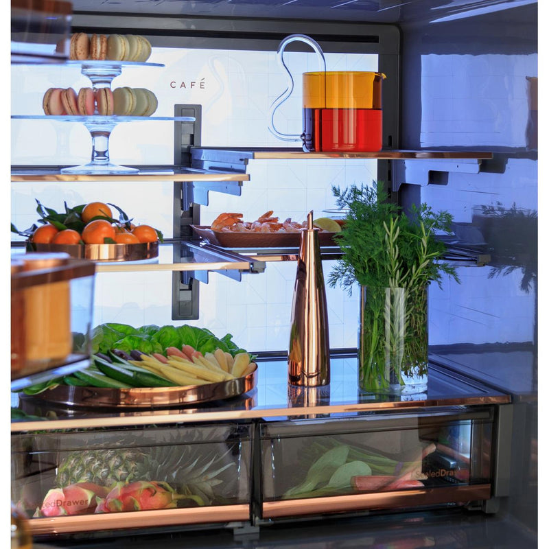 Café 36-inch 27.8 cu. ft. French 4-Door Refrigerator CVE28DP2NS1 IMAGE 16