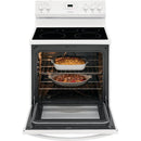  Frigidaire 30-inch Freestanding Electric Range with Even Baking Technology FCRE3052AW IMAGE 8